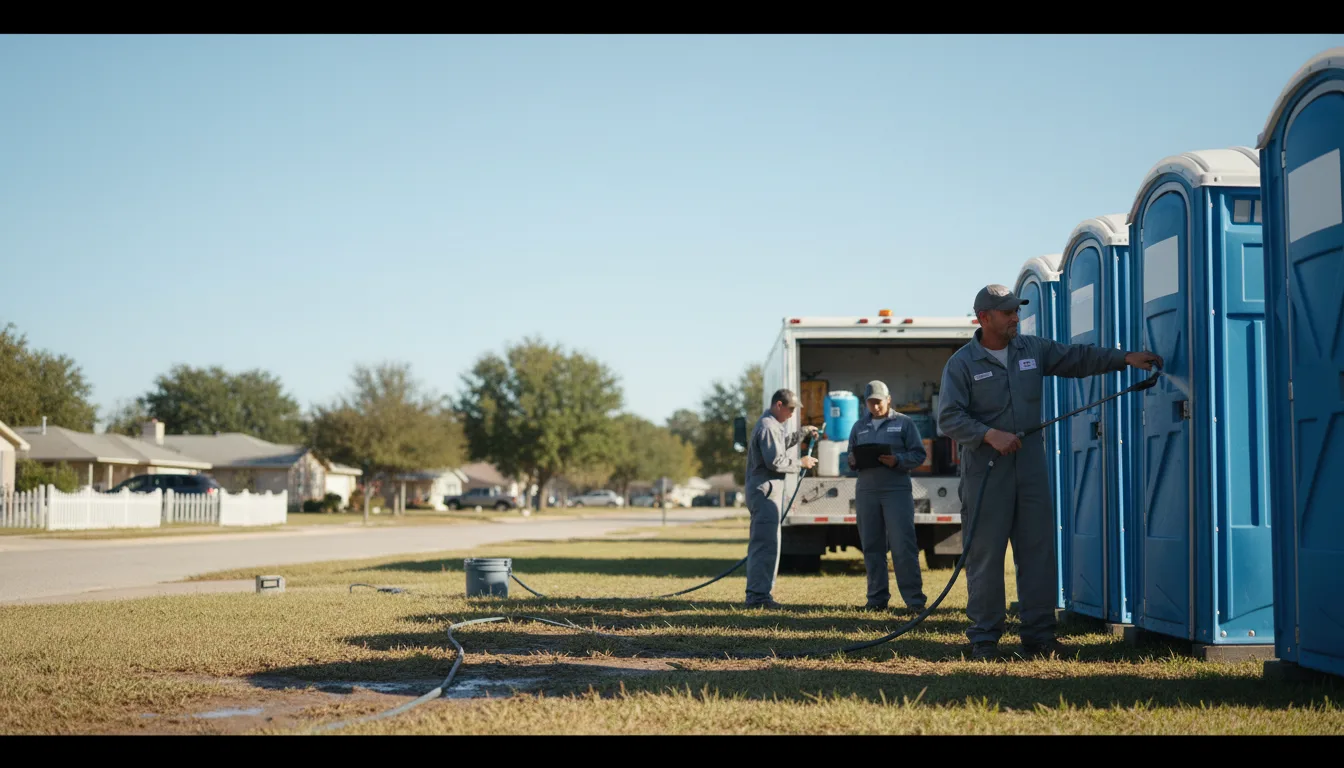 Long-Term Portable Toilet Rental in Furman, SC near me